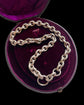 ANTIQUE CHUNKY SILVER CABLE LINK CHAIN