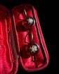 VICTORIAN GARNET & DIAMOND EARRINGS