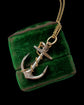 VICTORIAN PLATINUM & GOLD ANCHOR PENDANT