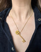 VICTORIAN BOXED 15CT GOLD KEY PENDANT