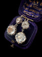 GEORGIAN DOUBLE PASTE DROP EARRINGS