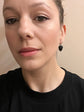 VICTORIAN WHITBY JET ACORN EARRINGS