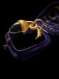 MID 19TH CENTURY GARNET & HIGH CARAT GOLD ACORN PENDANT