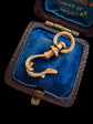 19TH CENTURY FRENCH 18CT GOLD TWIST DOG CLIP