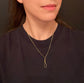 VICTORIAN 15CT GOLD LATGE SNAKE DOG CLIP