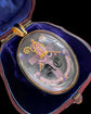VICTORIAN BISHOPS MITRE ROCK CRYSTAL LOCKET