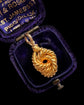 VICTORIAN 15CT GOLD KNOT PENDANT