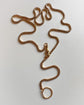 VICTORIAN 15CT GOLD SNAKE / BRAZILIAN LINK CHAIN