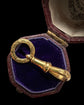 VICTORIAN 9CT DOGCLIP WITH ORIGINAL CHASED BAIL
