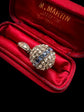 19TH CENTURY DIAMOND & SAPPHIRE ORB PENDANT