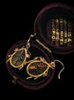 VICTORIAN SCARAB EARRINGS