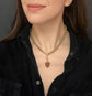 VICTORIAN GOLDSTONE SHIELD PENDANT