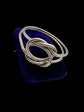 VINTAGE GUCCI SILVER LOVERS KNOT BANGLE