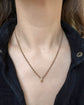 ANTIQUE 9CT GOLD & DIAMOND BAIL
