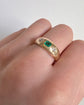 ANTIQUE EMERALD & DIAMOND RING
