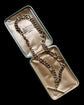 ANTIQUE CHUNKY SILVER ALBERT CHAIN