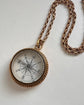 ANTIQUE 15CT GOLD COMPASS PENDANT