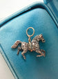 VICTORIAN DIAMOND HORSE PENDANT