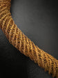 GEORGIAN WOVEN HIGH CARAT GOLD CHAIN NECKLACE