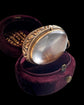 VICTORIAN LARGE ROCK CRYSTAL & 15CT GOLD LOCKET