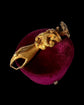 GEORGIAN 15CT GOLD & DIAMOND HAND CLASP / PENDANT