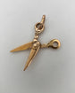 VINTAGE 9CT GOLD SCISSORS CHARM