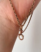 VICTORIAN UNUSUAL 9CT GOLD BOLT & DOG CLIP