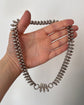 VICTORIAN SILVER ACORN COLLAR NECKLACE