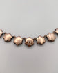 GEORGIAN PASTE FLOWER RIVIÈRE NECKLACE