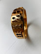 VICTORIAN 18CT GOLD MIZPAH RING
