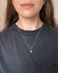 VICTORIAN 15CT GOLD & TURQUOISE MINI ORB PENDANT