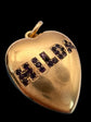 VICTORIAN ‘HILDA’ 15CT GOLD HEART LOCKET