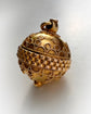 VICTORIAN 10CT GOLD ETRUSCAN REVIVAL SPHERE PENDANT