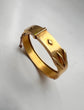 VICTORIAN 18CT GOLD BUCKLE BANGLE