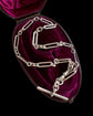 ANTIQUE SILVER PAPERCLIP ALBERT CHAIN