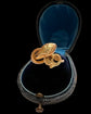 19TH CENTURY 18CT GOLD SNAKE RING