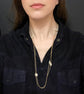 ART NOUVEAU CAGED BAROQUE PEARL CHAIN