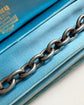 ANTIQUE STEEL & GOLD CHUNKY CABLE LINK BRACELET OR CHAIN EXTENDER