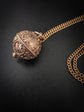 VICTORIAN 15CT GOLD ETRUSCAN REVIVAL SPHERE PENDANT