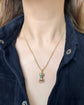 GEORGIAN HIGH CARAT GOLD HAND WITH SNAKE PENDANT