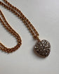 ANTIQUE DIAMOND HEART PENDANT