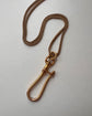 ANTIQUE 15CT GOLD LARGE HOOK DOGCLIP