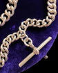 ANTIQUE CHUNKY SILVER CURB CHAIN