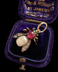 ANTIQUE GEMSET BUG PENDANT