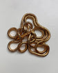 VICTORIAN 15CT GOLD SNAKE / BRAZILIAN LINK CHAIN