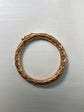 GEORGIAN LARGE 15CT GOLD OUROBOROS SPLIT RING
