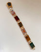 VICTORIAN MULTI AGATE BRACELET & PADLOCK