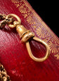 LARGE VICTORIAN 15CT GOLD DOG CLIP