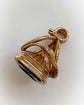 EARLY 19TH CENTURY TRIPLE SNAKE FOB PENDANT