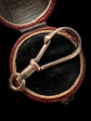 VICTORIAN LARGE 9CT GOLD SNAKE DOG CLIP